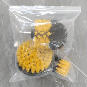 Set električnih glava četke za čišćenje za kuću i auto, uključujući glave četke za bušilicu