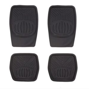 Gumene crne podloge za auto 4 komada univerzalne vodootporne