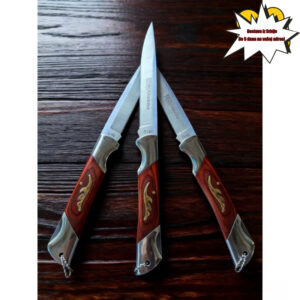 3 komada sklopivog mini noža od nerđajućeg čelika, odvojivi ekspres nož, set od tri noža za opasne slučajeve za nošenje sa sobom, taktički nož, alat za preživljavanje, kompaktan dizajn, prenosivo sečivo, izdržljiva konstrukcija, visokokvalitetni čelik, višenamenski nož