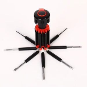 8-u-1 Set Odvijača sa Jedinstvenim Oblikom, Višenamenski za Sve Vaše Potrebe, Održavanje domaćinstva,Kompaktni odvijač,Sveučilišni odvijač,Profesionalni odvijač,Električari,Mehanika