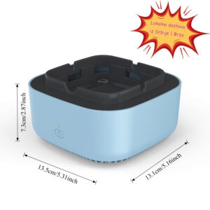 Višenamenski filter za pepeljaru koji pročišćava vazduh, uklanja mirise i pasivni dim