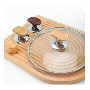 Izdrzljiv set alata za jaja sa drvenom drskom i poklopcem