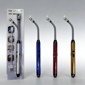 USB punjivi lučni upaljač | Fleksibilni pulsni upaljač sa dugim vratom za elektronske sveće i roštilj, za upotrebu u kuhinji