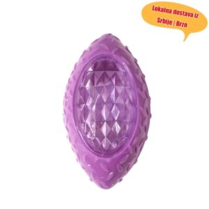 Nova Svetleća Igračka za Pse koja Proizvodi Zvukove, Ragbi Igračka, za Zubiće, Izdržljiva i Ne Lomi se