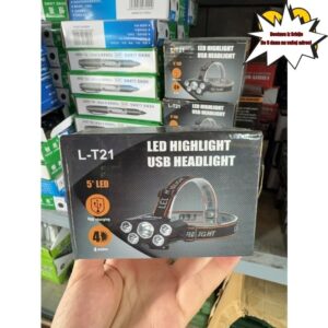 Snažna LED čeona lampa za spoljašnju upotrebu – dugotrajna, vodootporna, pogodna za penjanje, kampovanje, rudarenje, istraživanje pećina i hitne slučajeve – ruke slobodne prenosiva rasveta sa čeonom lampom