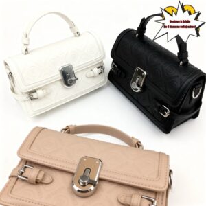 Ženska Prava Torba od Vrhunskog Kože – Retro Preko Ramena Torbica sa Zatvaračem, Mala Kvadratna Torba Pogodna za Svakodnevnu Upotrebu, Kancelariju i Opušteni Stil, Dostupna u Sivoj Boji