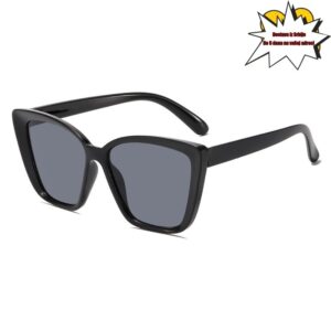 2026 Moda Nova Naočare za Lice – Višebojne Naočare | Retro Mačkaste Naočare Velikog Okvira, Polikarbonatni Okvir i Sočiva