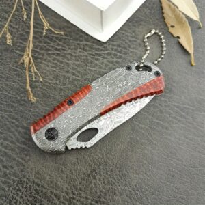 Sklopivi džepni nož X82 sa 5Cr13Mov oštricom i drškom od čelika 420 – Ergonomski neklizajući hvat, kompaktni sklopivi dizajn, sigurnosna brava & oštar vrh za preživljavanje u prirodi, kampovanje, planinarenje, lov – EDC taktički višenamenski alat