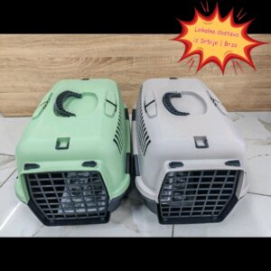 Prenosiva transportna kutija za mačke i pse, pogodna za putovanja avionom i upotrebu u automobilu