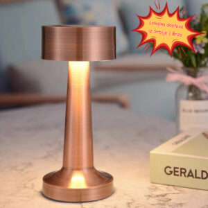 Inovativna LED noćna lampa u obliku teterbe – Luksuzna i moderna dekorativna lampa za stolove i barove, retro stona lampa