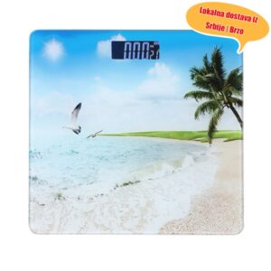 Elektronska vaga, akrilna plastična vaga sa staklenim panelom, praćenje zdravlja, merenje telesne težine, elegantan dizajn, kompaktna vaga, visokokvalitetni materijali, izdržljiva konstrukcija, vaga sa USB napajanjem, digitalna vaga