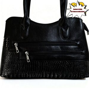 Nova torba za rame sa dezenom krokodila, prostrana kožna torba za putovanje na posao sa jednostavnim dizajnom