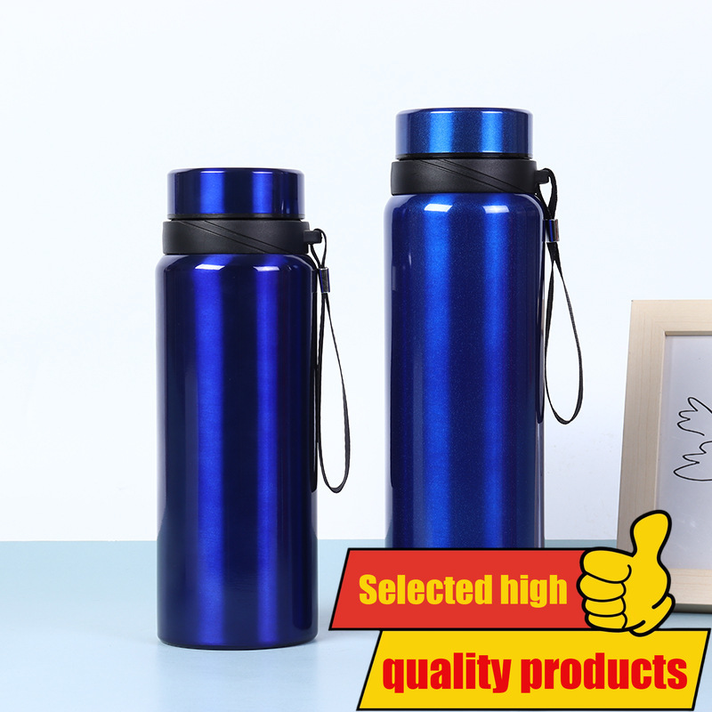 304 Izolovana čaša od nerđajućeg čelika | Prenosivi čajnik velikog kapaciteta za spoljašnju upotrebu, šolja za čaj za kancelariju i posao, idealna za novogodišnje poklone, isključivo ručno pranje - Slika 8