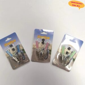 Svetlo za ventil bicikla – Samostalno (Bez /) za točak bicikla, Obojeno (Zeleno/Roze/Ljubičasto/Plavo) za noćnu vožnju, Jednostavna instalacija na ventil, Kompatibilno sa planinskim/putničkim biciklima