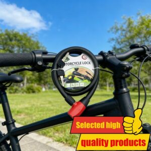 Motociklistički ključ za bravu, Protivkradljivi prsten za bravu, Univerzalni dodatak za bezbednost vožnje za bicikle i motocikle