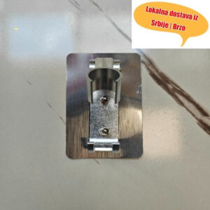 Nosač za tuš sa usisnim čaštama bez bušeće instalacije – Težinski sistem montiran na zid kupatila, nosenje šoljom i crevima lako postavljanja. Izdrzljiva konstrukciija koji ukljucuju trajne vakuumseke cepove