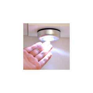 Kreativna Plafonjera sa Kontrolom na Dodir za Čitanje u Autu, Gepek, Ormar, Spavaću Sobu | Nerđajući Čelik, 5V Napajanje Baterijom, Baterija Nije Uključena