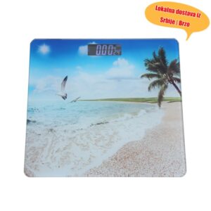 Elektronska vaga, akrilna plastična vaga sa staklenim panelom, praćenje zdravlja, merenje telesne težine, elegantan dizajn, kompaktna vaga, visokokvalitetni materijali, izdržljiva konstrukcija, vaga sa USB napajanjem, digitalna vaga