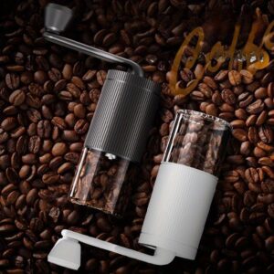 Nova mini ručna mašina za kafu za kućnu i komercijalnu upotrebu, prenosiva za van, podesivi mlin za kafu sa grubim i finim mlevenjem