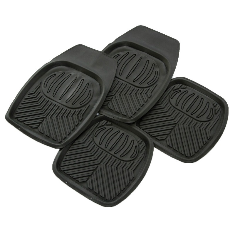 Gumene crne podloge za auto 4 komada univerzalne vodootporne - Slika 6