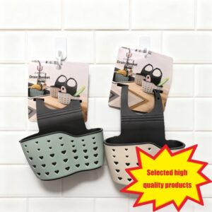 Novi Zadebljani Stalak za Sundjer za Sudoperu i Viseca Torba