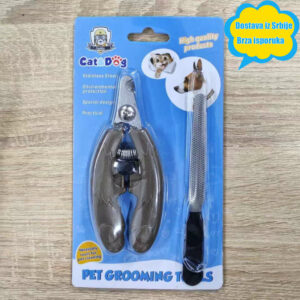 Makaza i brusilica za nokte za pse – Robusni alat za negu pasa sa trimerom, nastavkom za brušenje i oštricom za bezbolno skraćivanje noktiju – Idealno za velike rase (Izdržljiv uređaj za negu noktiju kućnih ljubimaca)