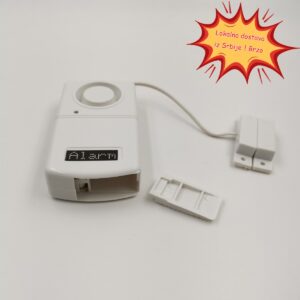 Magnetni alarm za vrata za sprečavanje krađe, sa glasnim zvukom za prozore i vrata kada se otvore