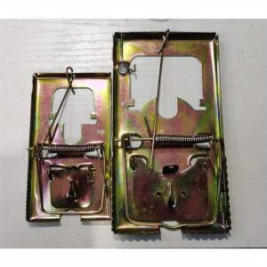 Moćna železna mišolovka za kućnu i komercijalnu upotrebu, efikasno sredstvo za istrebljivanje miševa za hvatanje lako ulovljivih miševa