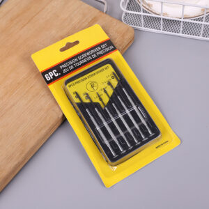 Mini set ravnih i Phillips odvijača sa malim vrhom – Set alata za teške popravke, pogodan za satove, telefone, elektroniku, pametne satove, tablete, kućne DIY projekte – Plastika/Metal