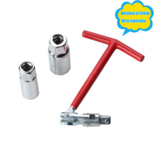 Višenamenski ključ za auto i motor za svetiljke | Izdržljivi „sve u jednom“ ključ pogodan za motore, kamione, čamce, kampere, ATV-ove | Kompaktni prenosivi čelični mehaničarski alat za uklanjanje i ugradnju svetiljki