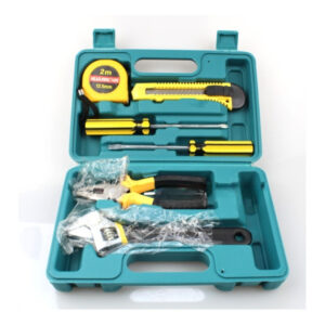 8 komada Multifunkcionalni set alata za kuću sa prenosivom kutijom za skladištenje, neophodan za popravke u domaćinstvu i svakodnevnu upotrebu
