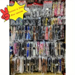 Muški satovi, Ženske narukvice, mešoviti paket, nasumična boja, Mehanični saat za muškarce visokog kvaliteta, Izražajan nakita, Modni dodatak, Retro dizajn, Smjela vremena mera, Stilizirana izrada, Trajan ručnik, Narukvaica za muskarce, Sat za žene, Muška moda, Poklon za nje