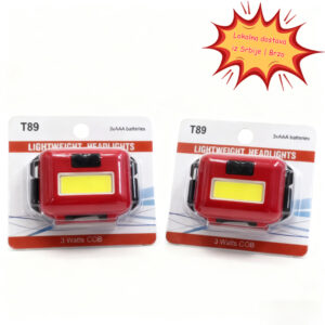 2 kom./5 kom. Mini LED čeona lampa sa /- svetlom, niskog napona (do 36V) za kampovanje, planinarenje, biciklizam, noćni ribolov – bešumna čeona lampa sa udobnom plastičnom trakom za glavu, za unutrašnje i spoljašnje aktivnosti