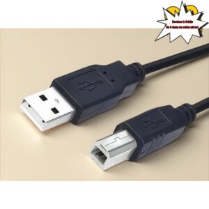 1.5 Metar USB Kabl za Štampač | Univerzalni Četvrtasti Port, Brzi Prenos Podataka, Stabilan i Izdržljiv, PVC Materijal