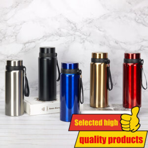 304 Izolovana čaša od nerđajućeg čelika | Prenosivi čajnik velikog kapaciteta za spoljašnju upotrebu, šolja za čaj za kancelariju i posao, idealna za novogodišnje poklone, isključivo ručno pranje