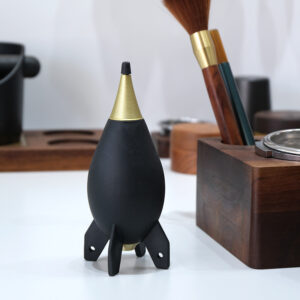 Četka i puhalo za čišćenje mlinova za kafu, pogodno za ručne/električne mlinove, četka sa čvrstim čekinjama i postoljem, uklanjač prašine za održavanje kafe, kompatibilno za kućnu i komercijalnu upotrebu