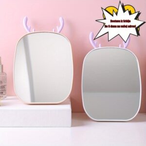 Kozmetičko Ogledalo, Srce, Stoni, Ženski Jelenji Rog Spavaća Soba, Sto za Šminkanje, Studentski Dom, Prenosivo