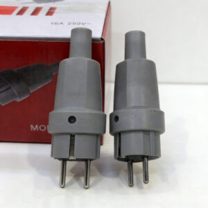 Industrijski Evropski Standardni Utikač 16A 250V MODEL:972 Izdržljivi Sivi Industrijski Utikač 2 Pina za Tešku Upotrebu