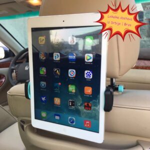 Multifunkcionalni držač tableta za naslon za glavu u automobilu, zadnje sedište, radni sto i ventilaciju