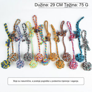 Izdržljivi Set Igračaka za Žvakanje za Pse sa Letećim Diskom i Pletenom Užad | Materijal od Tkanine, Idealan za Agresivne Pse Velikih Rasa, Poboljšava Trening i Igru Kućnih Ljubimaca