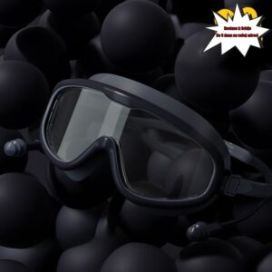 Profesionalne naočare za ronjenje i plivanje za odrasle sa velikim okvirom, vodootporne i sa zaštitom od magljenja, pogodne za sve polove