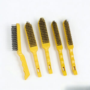 Industrijska cetka za teske uslove sa dugom drskom zuta