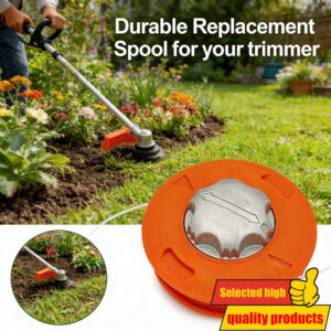Univerzalna zamenska glava za trimer, brzo namotavanje konca za kosidbu travnjaka, efikasan i izdržljiv dodatak za trimer za održavanje dvorišta i travnjaka