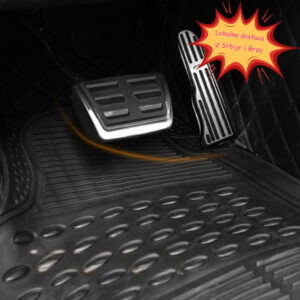 Auto podloga protiv klizanja 1 komad crna