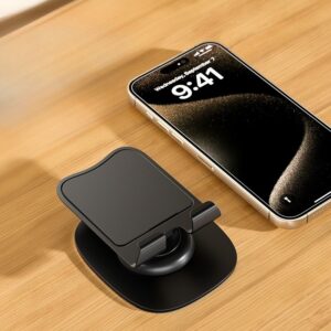 Podesivo Univerzalno Postolje za Više Uređaja za Telefon i Tablet | Višeugaoni Držač za Kućno Gledanje/Kancelarijski Sto/Prenos Uživo & Online Nastavu, Materijal od Legure Aluminijuma