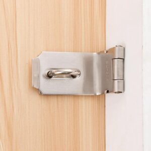 Izdržljiva brava za vrata od nerđajućeg čelika sa pločom za zaključavanje | Dugotrajna i sigurna za kućnu i kancelarijsku upotrebu