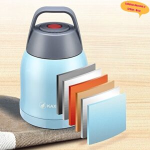 Vakuumski paročistač od nerđajućeg čelika velikog kapaciteta, sa teglom za kuvanje na pari i izolovanim posudom za ručak