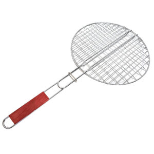 Višekratna mreža za roštilj od nehrđajućeg čelika koja se sklapa, savršena za kampovanje i roštiljanje na otvorenom