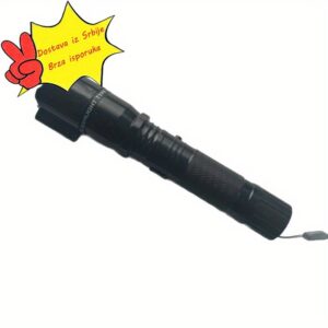 H6 LED baterijska lampa sa infracrvenim noćnim vidom, 3 nivoa podešavanja svetlosti i 288 LUMEN jarkim snopom – robusna spoljna sigurnosna lampa, samoodbrana slična laserskom (bez crvenog lasera) za lov, kampovanje, / upotreba – uključeno