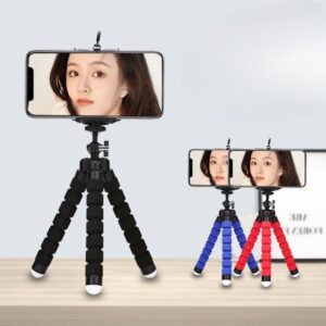 Višenamenski prenosivi Bluetooth daljinski upravljač sa hobotničkim stativom za selfije i fotografisanje telefonom